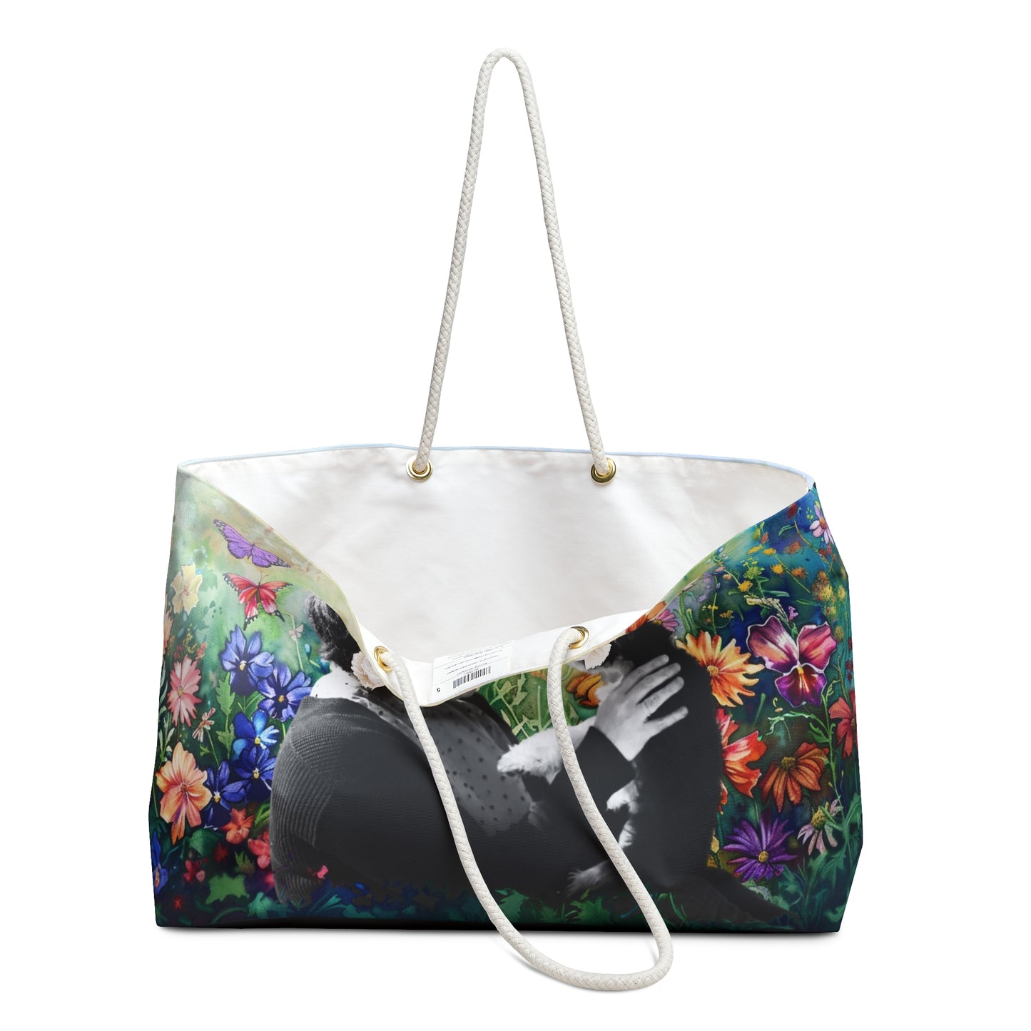 Vibrant Floral Pet Lover Weekender Bag, Travel Tote for Pet Owners, Gifts for Animal Lovers, Weekend Getaways, Garden Party, [...]