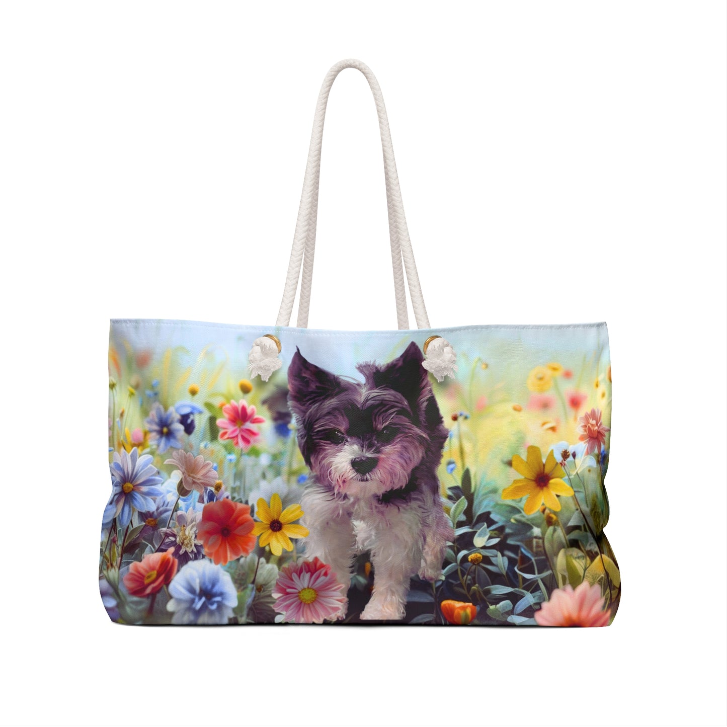 Vibrant Floral Pet Lover Weekender Bag, Travel Tote for Pet Owners, Gifts for Animal Lovers, Weekend Getaways, Garden Party, [...]